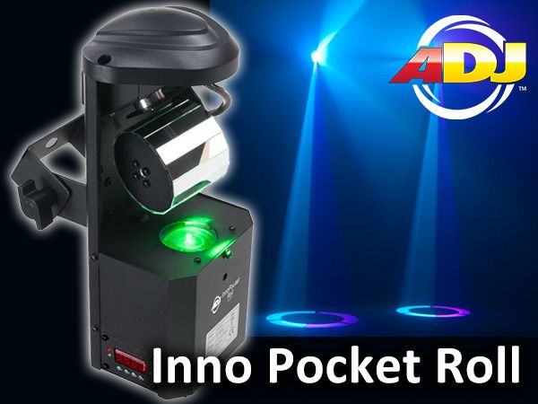 AMERICAN DJのミラースキャナー「INNO POCKET ROLL」入荷！