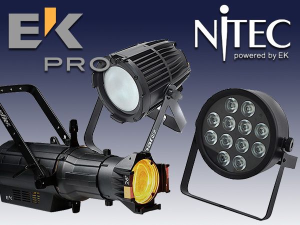 EK PRO、NiTECから照明機材の新製品が入荷！