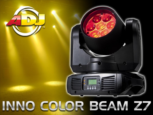 AMERICAN DJのムービングヘッド「INNO COLOR BEAM Z7」入荷！