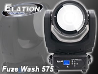ELATIONのムービングヘッド、Fuze Wash 575取り扱い開始！