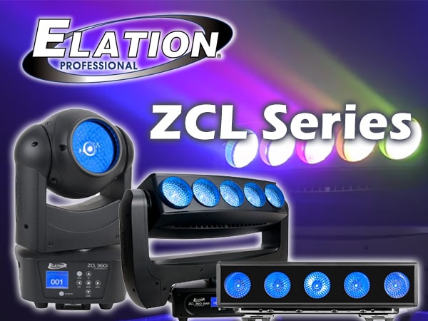 ELATION、ZCLシリーズの取り扱い開始！