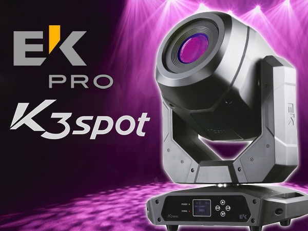 EK PRO ムービングライト K3 SPOT 入荷！