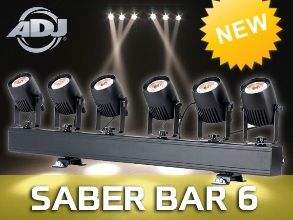 スポットライト AMERICAN DJ / SABER BAR 6 取扱開始！