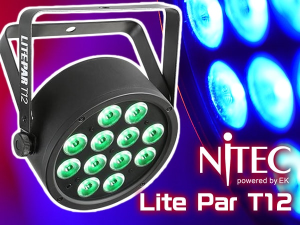 LEDパーライト NiTEC / Lite Par T12限定特価！