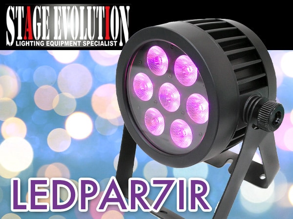 LED PARLIGHT STAGE EVOLUTION / LEDPAR7IR now available!