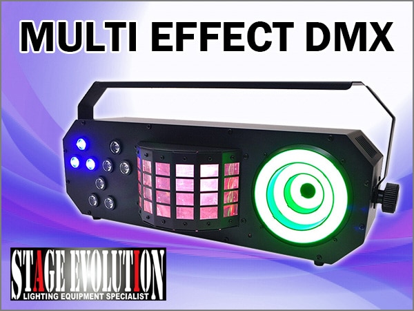 STAGE EVOLUTION / MULTI EFFECT DMX LED Multi-Effects now available
