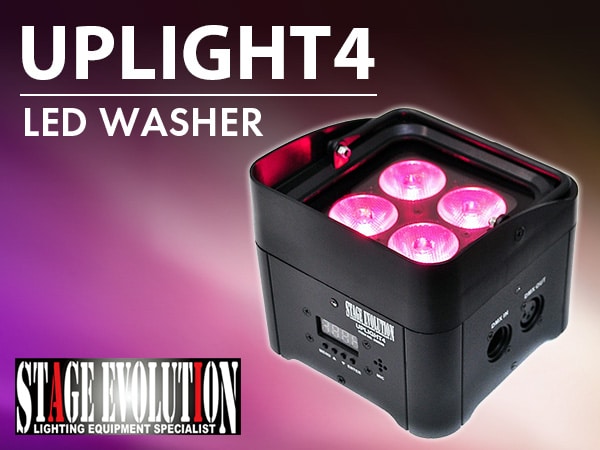 LED washer Stage Evolution / UPLIGHT4 handling started!