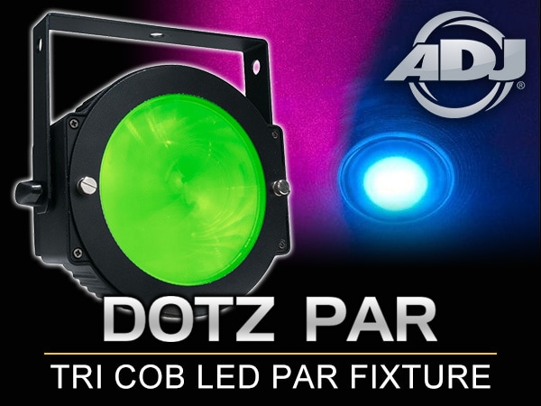 AMERICAN DJ / Dotz Par, the classic LED Par back in stock!