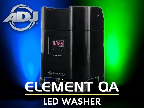 AMERICAN DJ / ELEMENT QA, Rechargeable LED Washer Special!