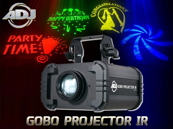 定番ゴボプロジェクター AMERICAN DJ/ GOBO PROJECTOR IR入荷！