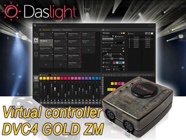 DASLIGHT DVC4 GOLD ZM Now In Stock!