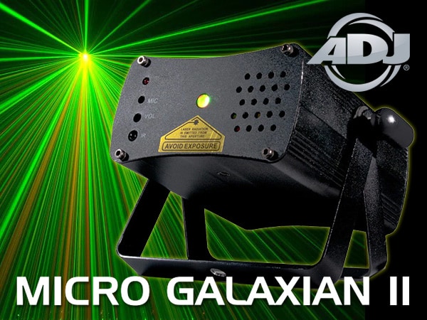 レーザーエフェクト AMERICAN DJ / MICRO GALAXIAN II 入荷！ 