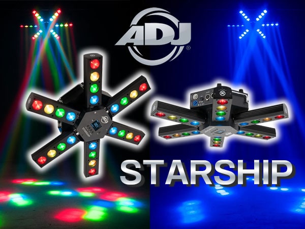 センターピース AMERICAN DJ / Starship入荷！