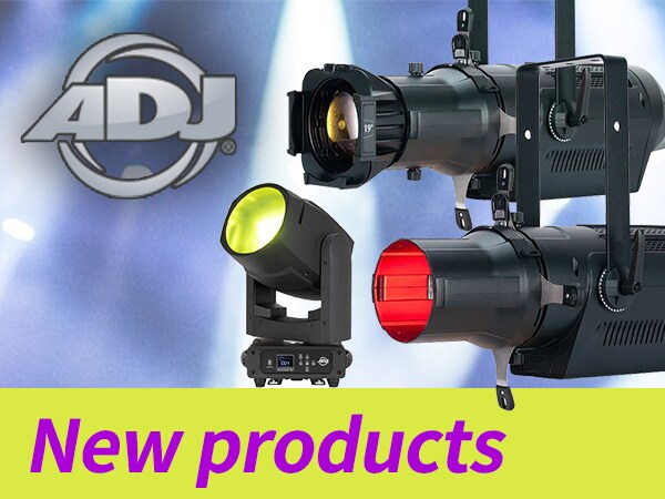 American DJ spotlights, moving lights, and other new products are now available!