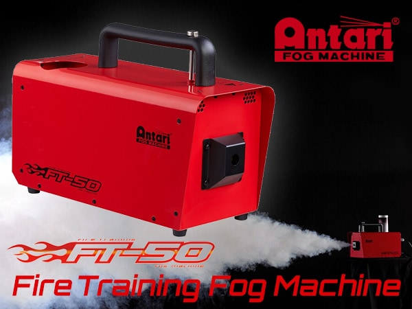 ANTARI's FT-50 fog machine for fire drills is available at a special price in limited numbers!