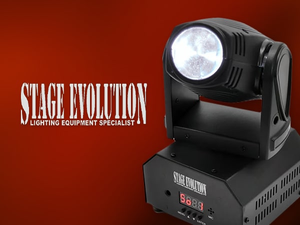 STAGE EVOLUTION introduces a new moving head, 