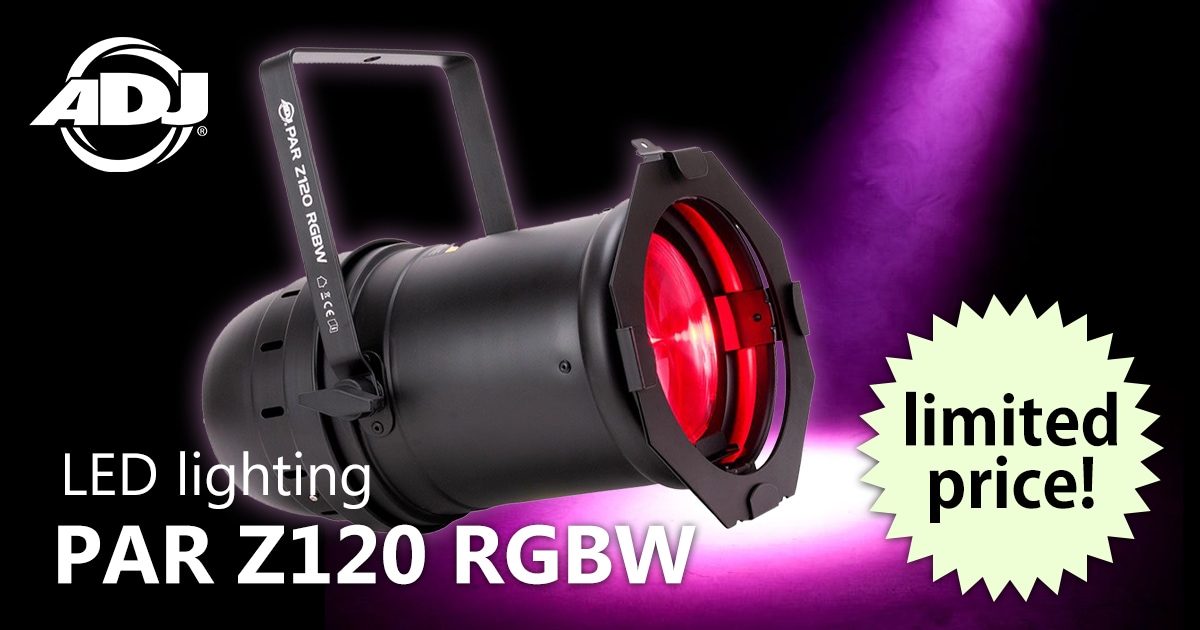 ADJ AMERICAN DJ LEDパーライト PAR Z120 RGBW ADJ PAR Z120 RGBW