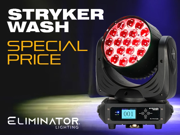 LED Moving Wash Light ELIMINATOR 