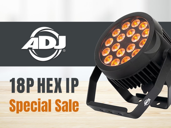 AMERICAN DJ 18P HEX IP Limited-Time Special Sale!