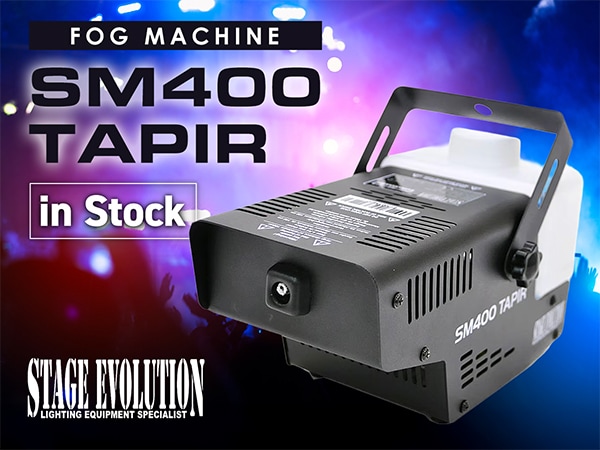 STAGE EVOLUTION SM400 Tapir Fog Machine Now in Stock!