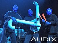 ブルーマン・グループのサウンドエンジニア、ロス・ハンフリー氏がAUDIXマイクを語る。