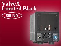 真空管ヘッドホンアンプValveX/LB（Limited Black）限定発売！