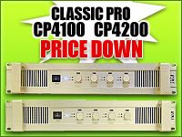 CLASSIC PRO　4chパワーアンプが大幅プライスダウン ! !