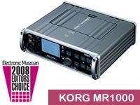 KORG MR1000、今度はEDITORS CHOICE AWARD 2008を受賞