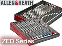 ALLEN&HEATH　ZEDシリーズ新登場
