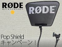 RODE POP SHIELDキャンペーン