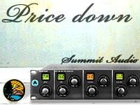 SUMMIT AUDIO価格変更のお知らせ。