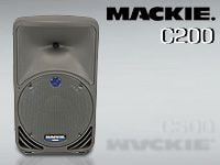 MackieポータブルパッシブスピーカーC200が本数限定特価 !