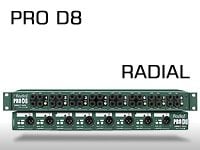 RADIALからラックマウント8chDI「ProD8」登場 ! !