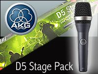 お得なマイクセットAKG D5 Stage Pack入荷 !