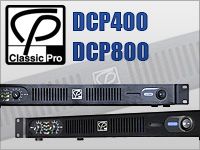 CLASSIC PROのデジタルパワーアンプDCP400、DCP800が販売開始