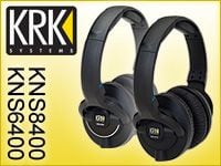 KRK社より、モニターヘッドホン「KNS8400」「KNS6400」がついに登場！