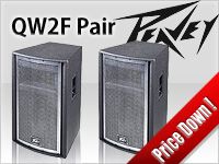 PEAVEY QW2F Pair 15インチ2ウェイスピーカー数量限定で値下げしました！