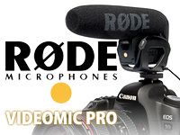 RODEからビデオカメラ用コンデンサーマイクVIDEOMICPROが新登場！