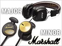 あのMarshall社からヘッドホンとイヤホンが発売されます。