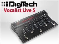 DigiTechヴォーカリストシリーズにVocalist LIVE5が登場！