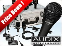 AUDIXのマイクを一斉値下げしました！