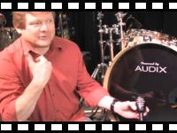 AUDIX ドラムセットのマイキングシリーズ第2回目をアップしました。