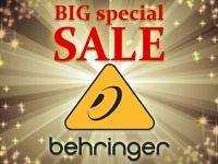 衝撃のBEHRINGER大バーゲンセールスタート！