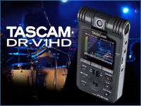 TASCAM/ DR-V1HD、入荷しました！