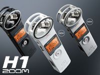 ハンディーレコーダーZOOM/H1のNewカラー入荷！