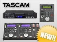 TASCAMからSD/SDHCカード/USB対応CDプレーヤー「CD-200SB」、リモートコントローラ「RC900」、「RC9010D」登場！