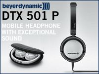 BEYERから折りたたみ式ポータブルヘッドホン「DTX 501 p」が新発売！