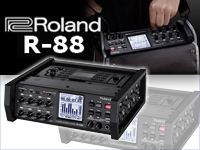 ROLAND 8chフィールドレコーダーR-88発売！