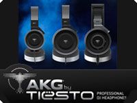 AKG社より、プロフェッショナルDJヘッドホン「AKG by TIESTO SERIES」3機種が発売！