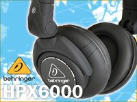 BEHRINGERからプロフェッショナルDJヘッドホン「HPX6000」が登場！